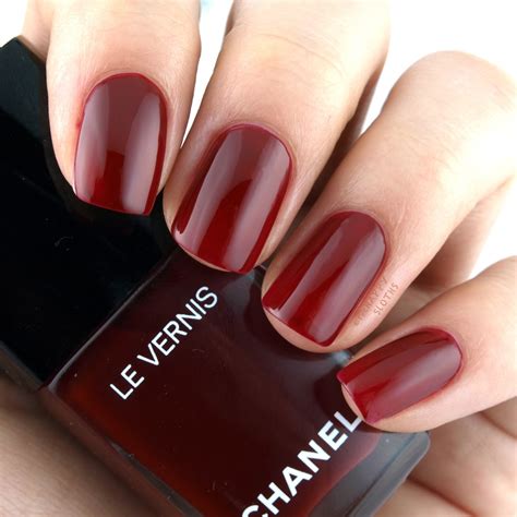 chanel coco rouge nail polish|Chanel nail varnish colors.